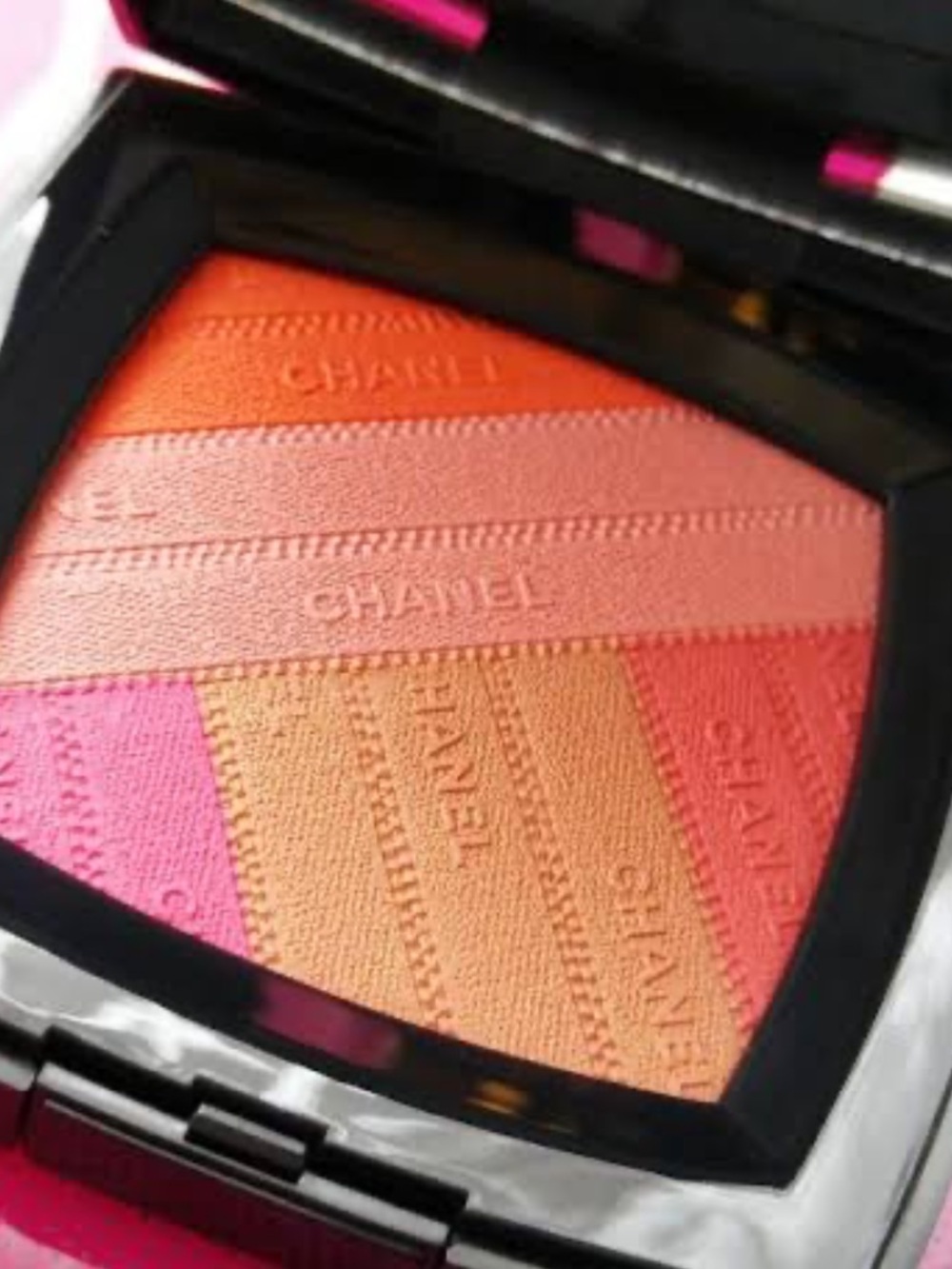 ⚡️🖤CHANEL Sunkiss Ribbon Blush Harmony - Picture 5 of 8